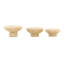 Brevin Sculptural Objects Set Of 3 Natural