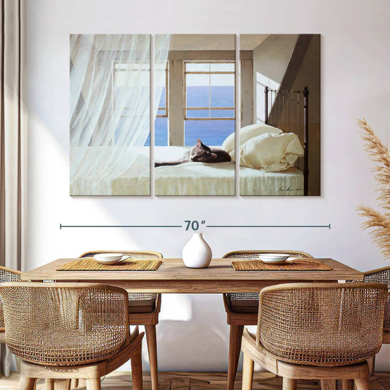 Brampt Nap Time, 42" H x 65" W