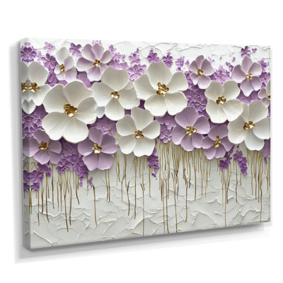Art mural Mynch Wildflower Pure Cream Bloom III - Fleurs sauvages