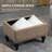 Abaza 25" Tufted Rectangle Storage Ottoman-864279273