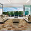 Ares Cowhide Geometric Area Rug-1821136779