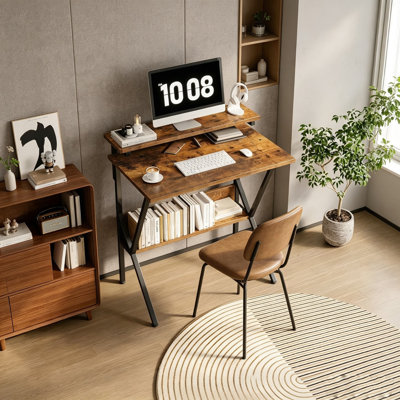MDF Steel Computer Desk