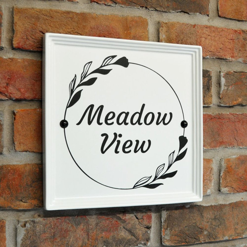 Cliftina Square Wall Plaque