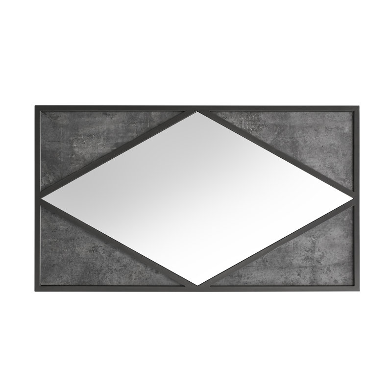 Strahan Metal Flat Wall Mirror