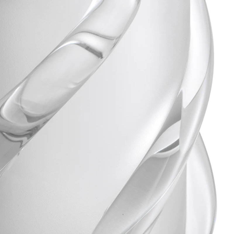 Vase Celestino Frosted White, Overall height- 7.68"
