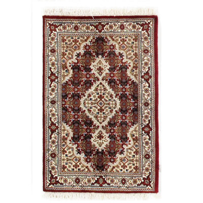 Tabriz Wool Oriental Indoor Rug