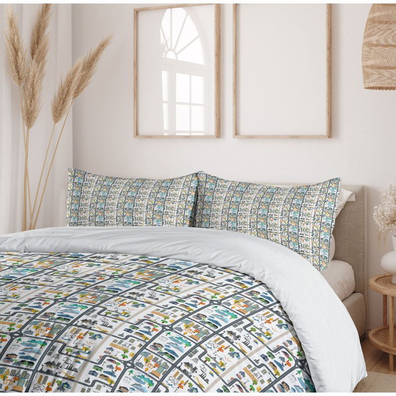 No Duvet Cover, California King Duvet Cover + 2 Standard Shams