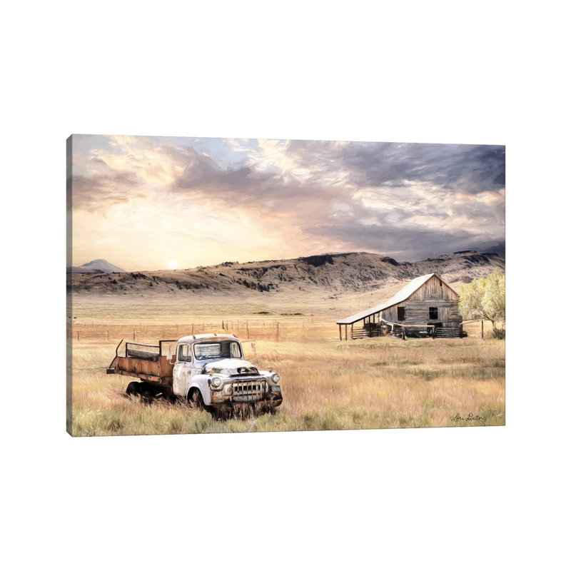 Route 160 - Light by Lori Deiter - Print on Canvas, Wrapped Canvas, 30.48cm H x 45.72cm W x 1.91cm D