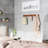 Solid Wood 8 - Hook Wall Mounted Coat Rack-54643295