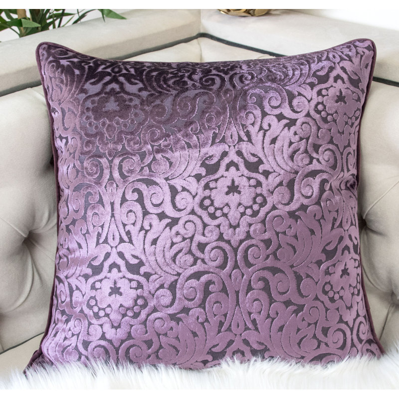  Velvet Throw Pillow