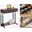 Bureau portatif pour ordinateur portable avec tiroir et roulettes, bureau à hauteur réglable pour bureau à domicile et petits espaces