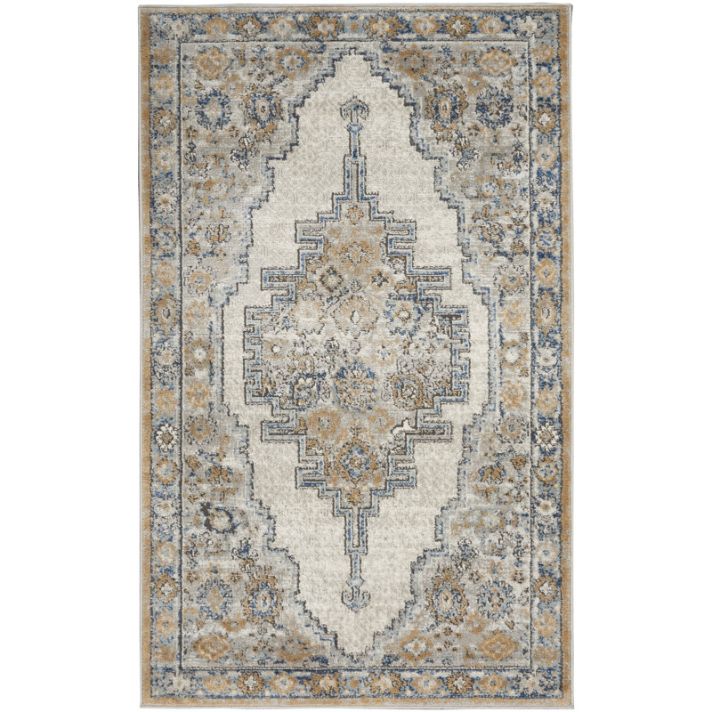 Oriental Indoor Rug, Rectangle 3' x 5'