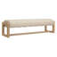 Banyon Bay Leather Bench-1919407265