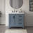 Free Standing Single Bathroom Vanity with Quartz Top-1989474902