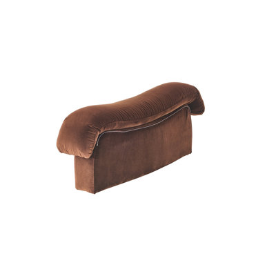 Modular Slim Lounge Sofa System, Backrest & Backless Configurable Seating Module, 1 PC Seating Module (Backrest/Backless)