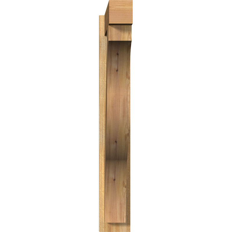 Jeu de blocs Funston, P 34 po x H 42 po, Cèdre rouge de l'Ouest de 6 po (sciage brut)