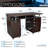Workstation Computer Desk with Ample Storage, Writing Table