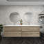 Ensemble de meuble-lavabo mural 84 po-70056045