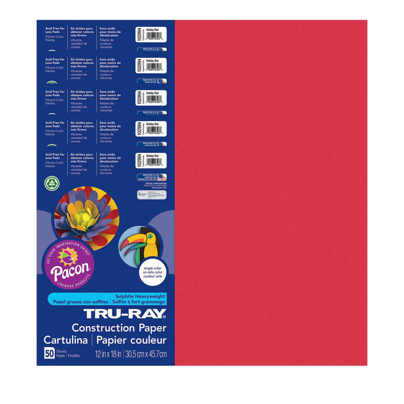 Papier de construction Tru-Ray