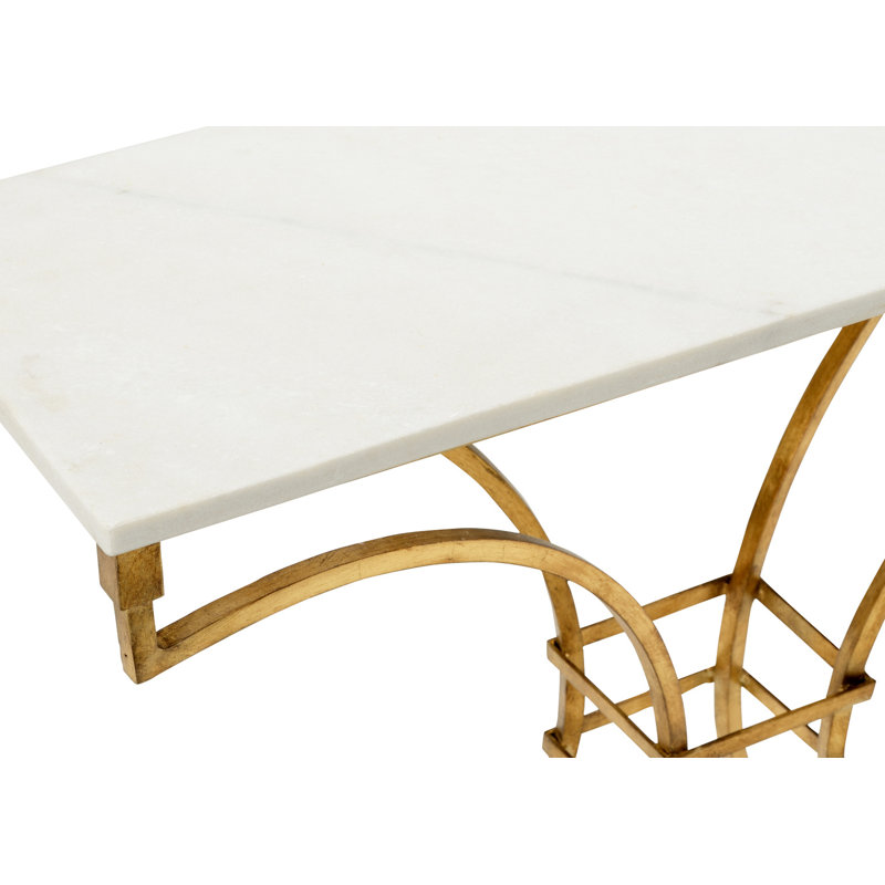 Kara 38.5" Console Table, Gold
