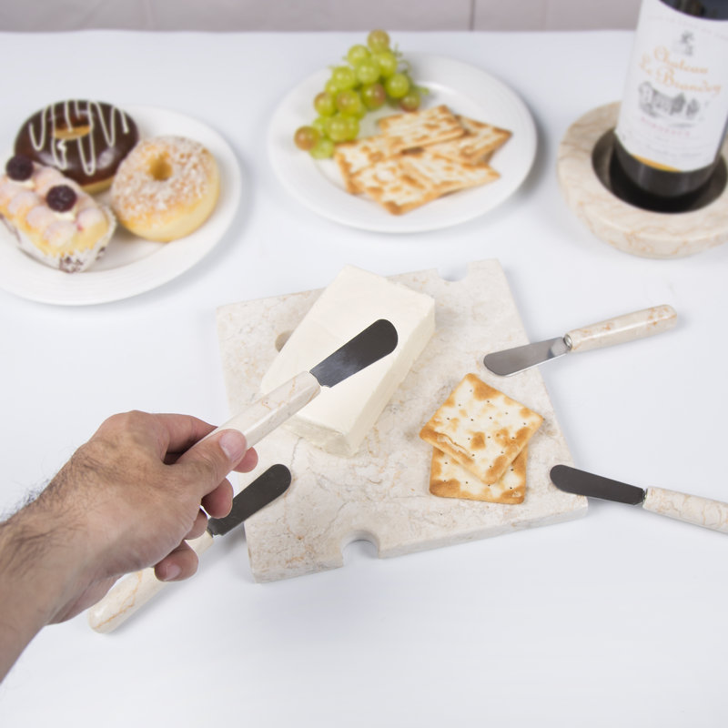 Olena 4 Piece Marble Spreader Set