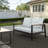 Townsend 55" Wide Outdoor Loveseat with Sunbrella Cushions-981272154