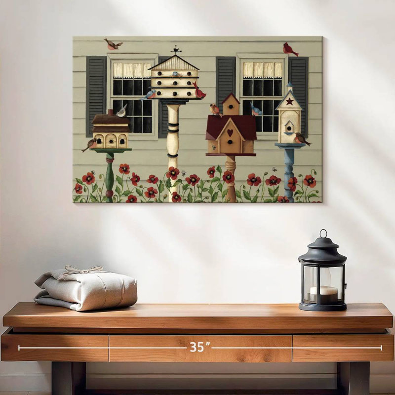 Senne Happiness Is A Garden House, H 16 po x l 24 po