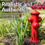 Statue de jardin rouge Sivia