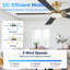 Ventilateur de plafond encastré 42 po x 5 po à DEL Blade Smart-378145498-378520987