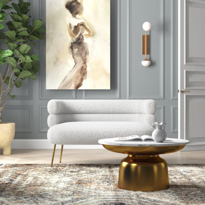 Demetrius  50'' Upholstered Loveseat