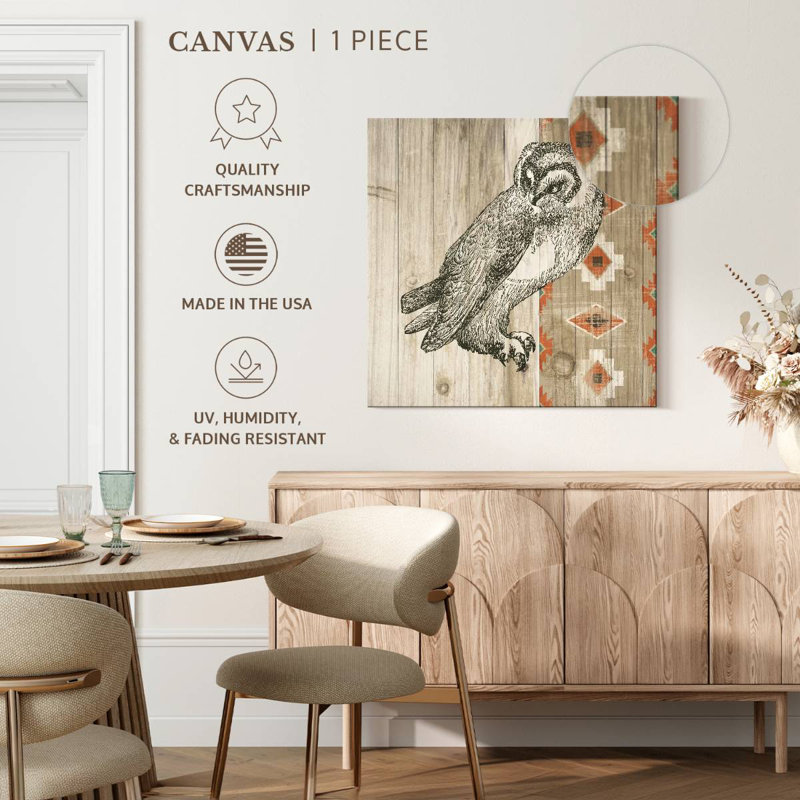 Brampt Natural Histoire Lodge Southwest I, H 16 po x l 16 po
