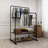 Lilaram 43.3 " Clothing Rack-1964151642