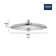 Euphoria Fixed 3-Setting Rain Shower Head Jet SmartRain Settings