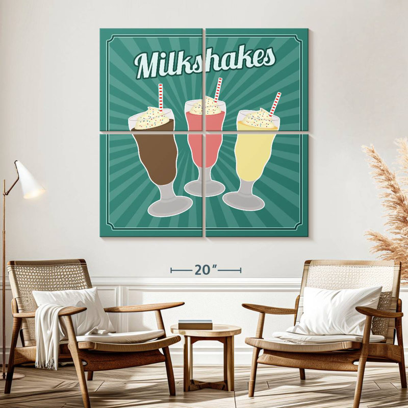 Milkshakes de style rétro Yarlin