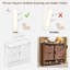 Armoire de rangement pour chaussures Farmhouse 2-466690826