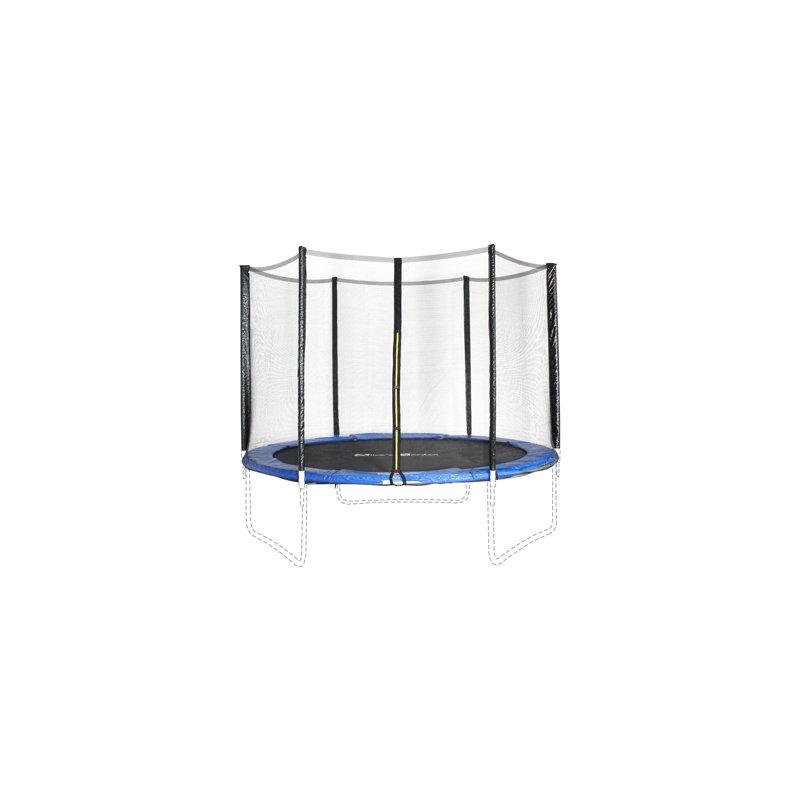 Freeport Park Orourke 180cm Mesh Replacement Safety Net Compatible With Round Trampoline