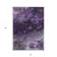 Tapis extérieur lavable abstrait 10 pi x 14 pi mauve aubergine et lavande