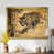 Gold Picture Framed