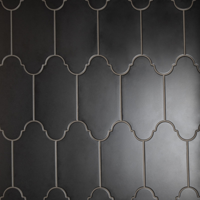 Textile Provenzal 6" x 13" Porcelain Wall & Floor Tile