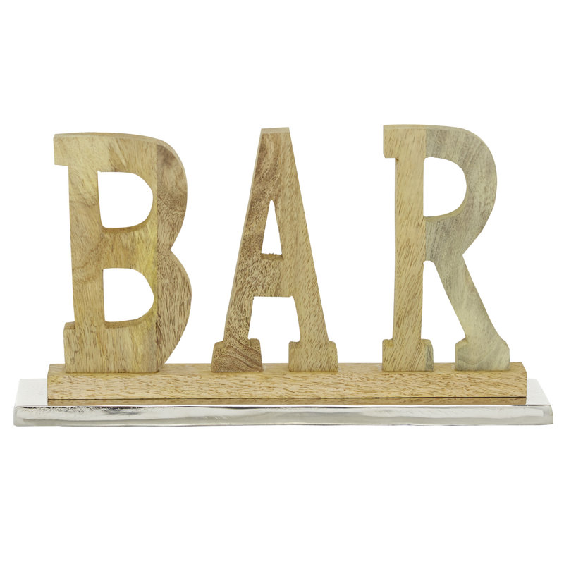 Text & Numbers Letter Block