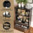 Araneli Storage Bookcase Bookshelf with Drawers-1534617043
