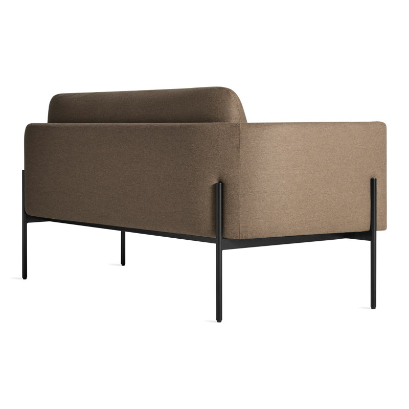 Getup Loveseat, Gabro Coffee Wool Blend