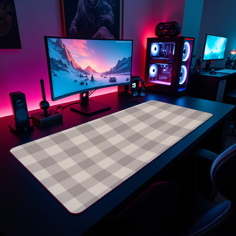 Polyester Desk Pad, 31.5x15.5