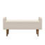 Tabouret de rangement en velours Teddy - Repose-pieds rembourré avec rangement caché-453670396