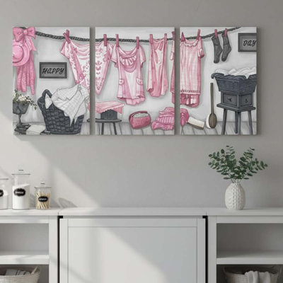 3 Piece Wrapped Canvas Print