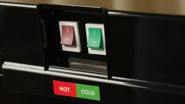 Brio Black 4-Stage Bottle-Less Tri-Temperature Water Cooler