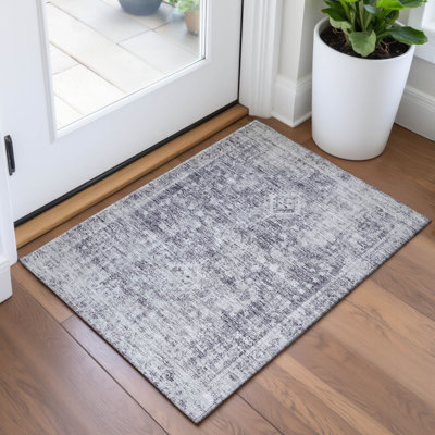 Premium Machine Washable Barry AMF1229 Global Rug
