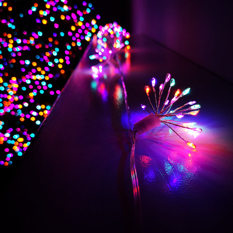 200 - Bulb 225 cm Battery Powered Standard LED, Multicolor