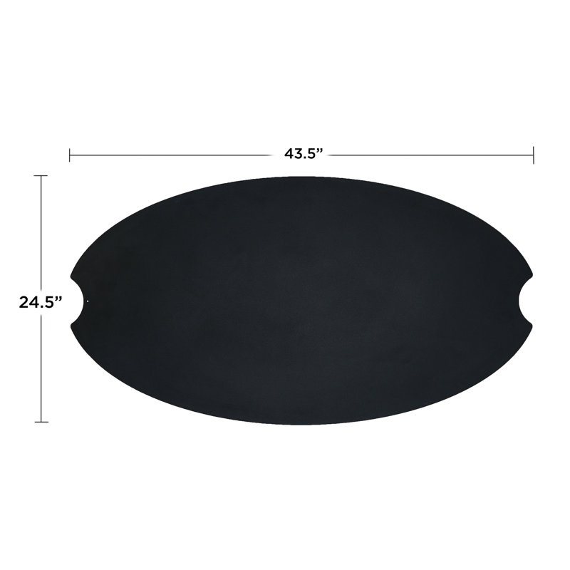 RIVERSIDE Oval Fire Pit Lid