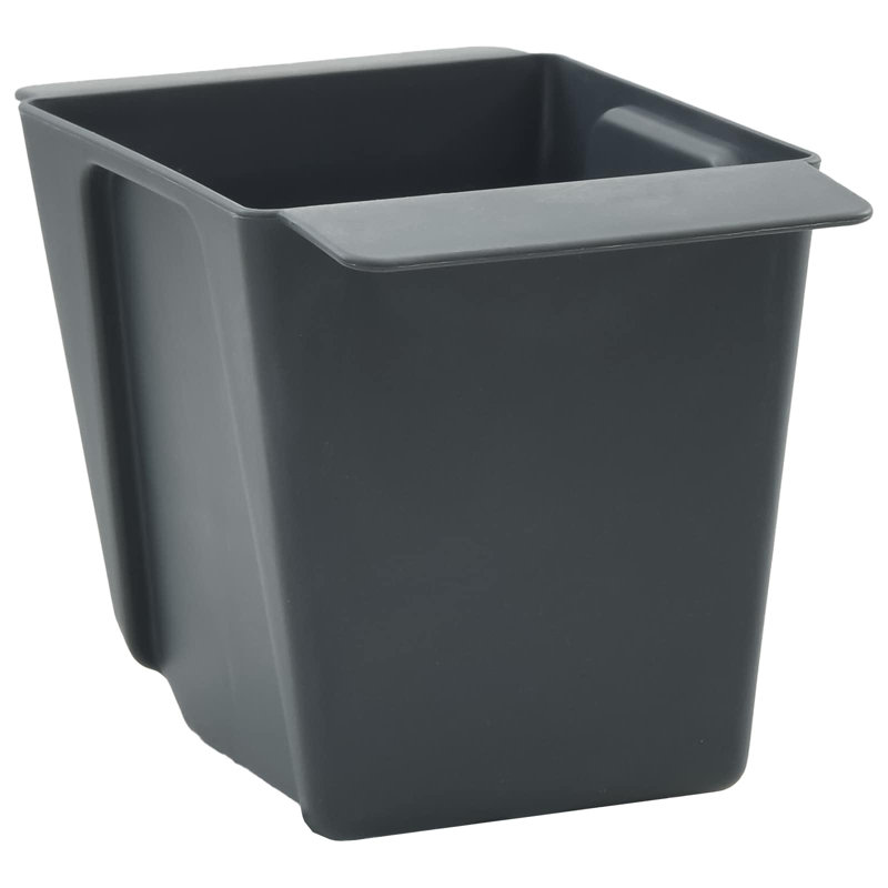 Planter, 9.5cm H x 13.5cm W x 9cm D, Grey